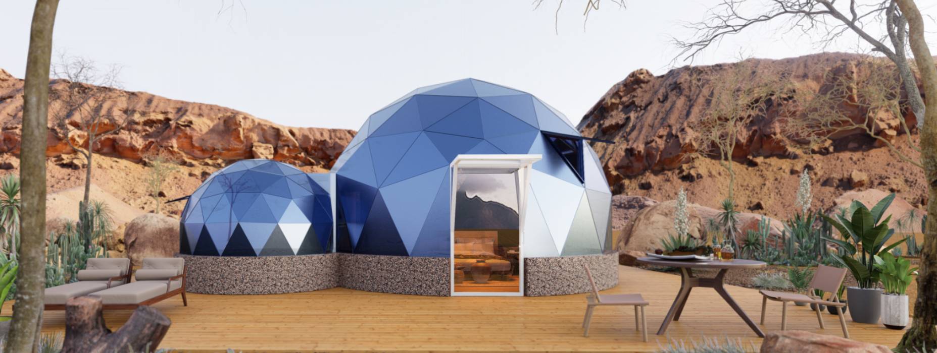 荔波县球形智能光伏玻璃星空房